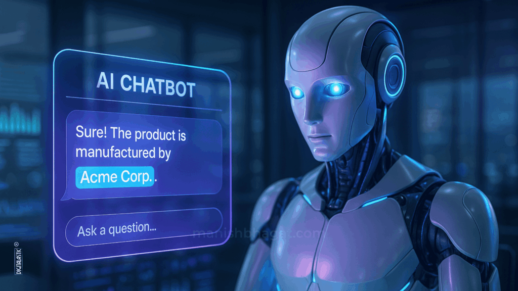 AI marketing analytics, brand recognition concept, AI digital assistant example